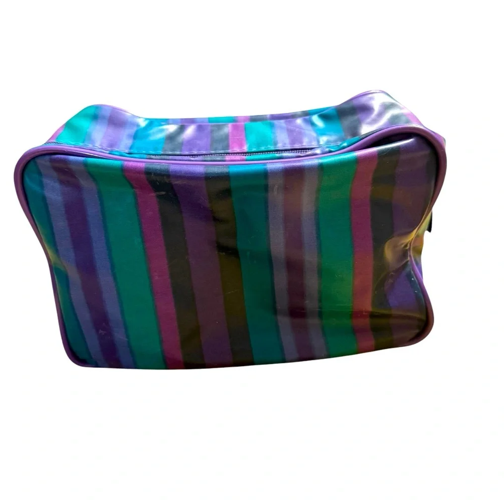 Vintage large capacity Marimekko toiletry bag. GUC
